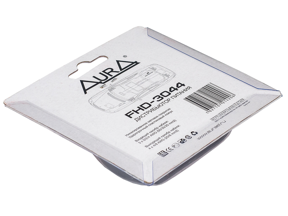 Распределитель питания, Aura FHD-3044 - 1шт