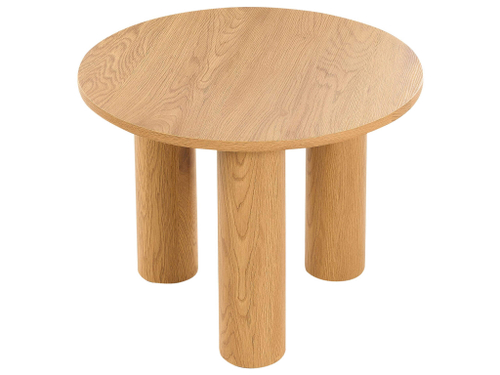 Круглый журнальный столик из дуба - RONO