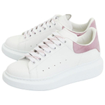 Alexander McQueen Oversized White Pink Croc Women"s