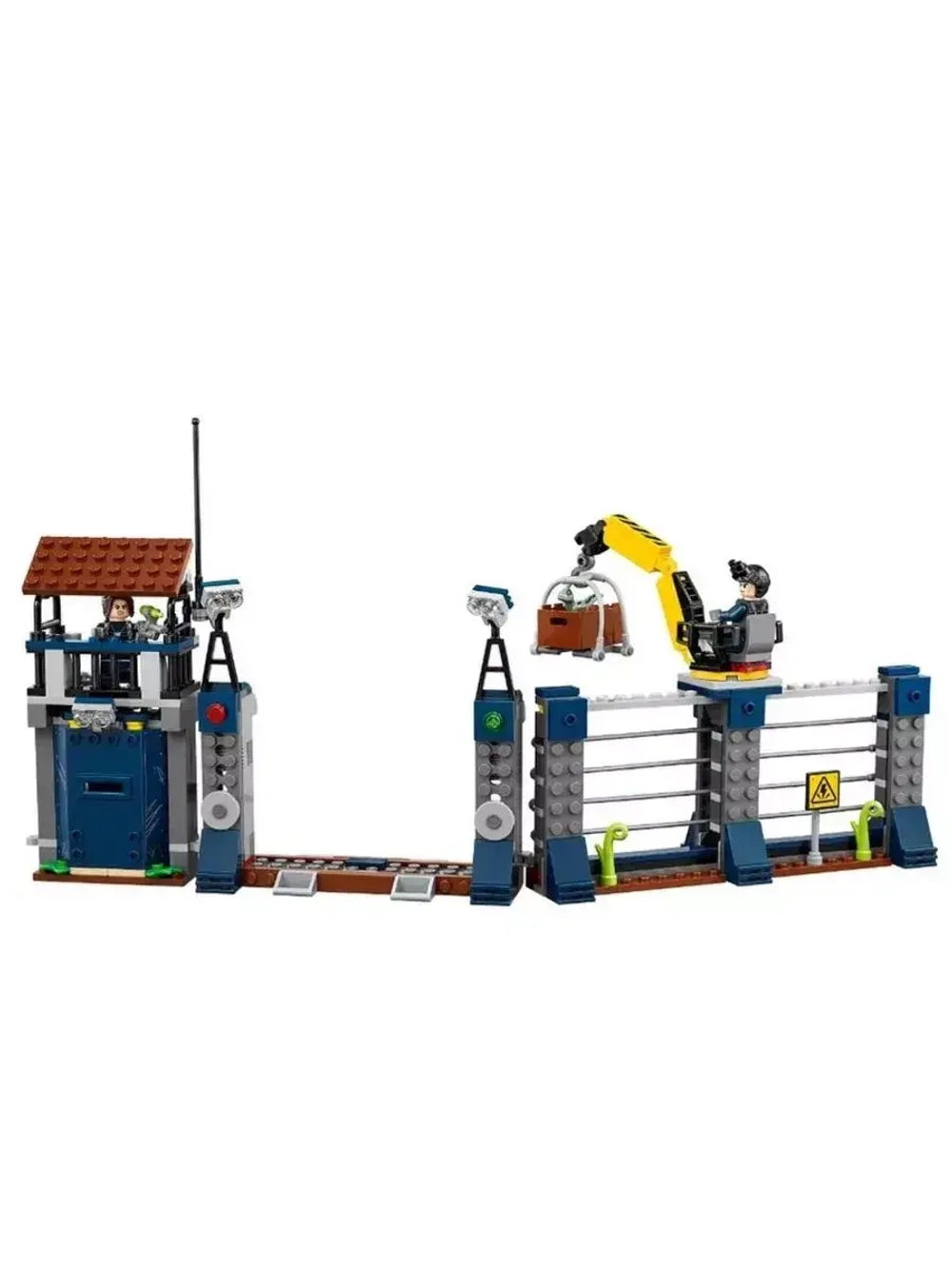 Конструктор Нападение дилофозавра на сторожевой пост 307 дет