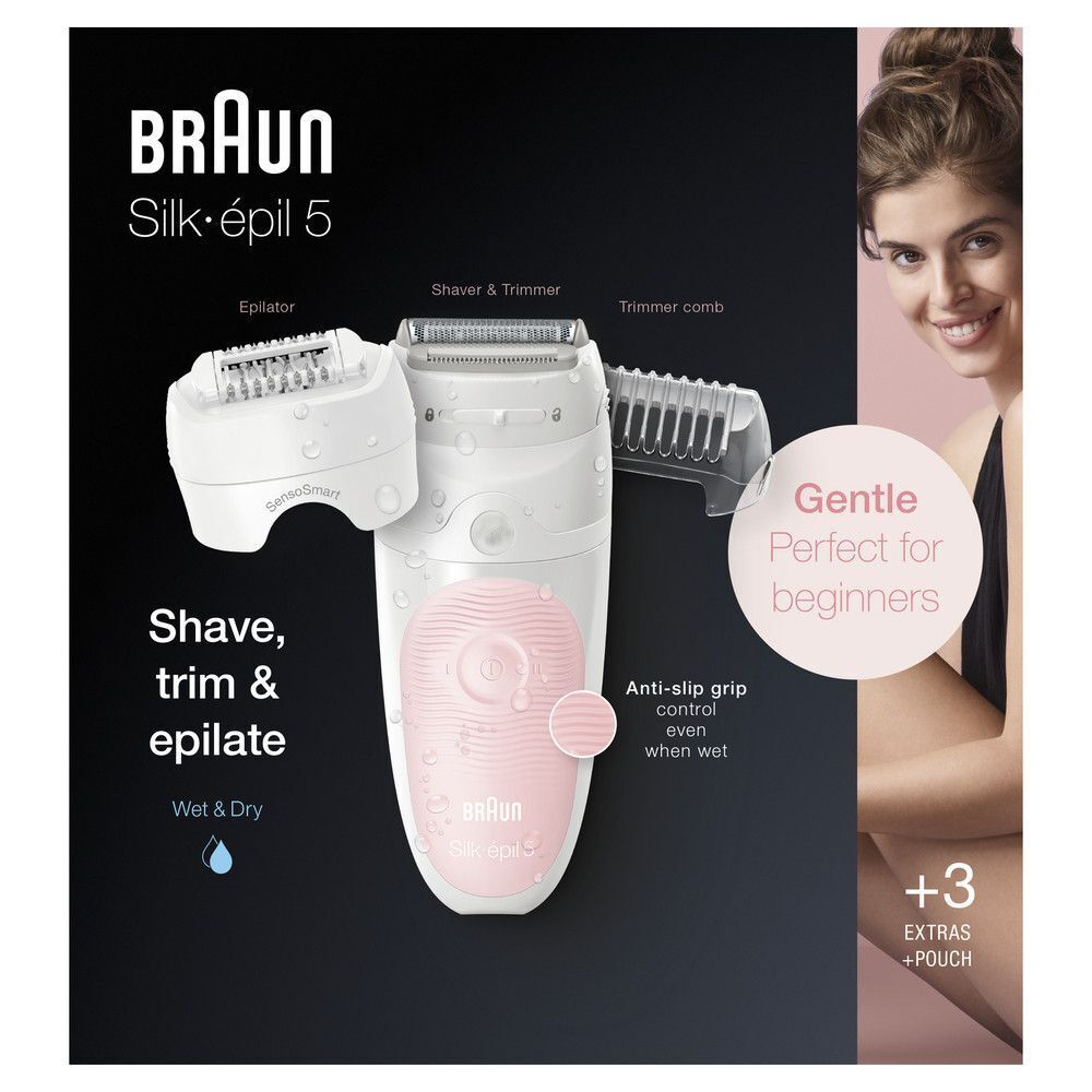 Эпилятор Braun Silk-epil 5 SensoSmart 5-620 3 в 1