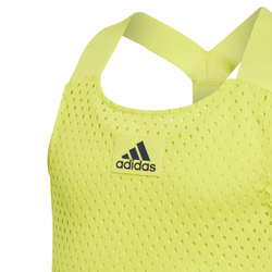 Футболка для девочки теннисная Adidas Heat Ready Primeblue Y-Tank Top - желтый