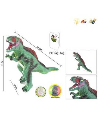 Игрушка звуковая Тираннозавр 23*31см (200914501)