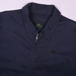 Легкий темно-синий харрингтон Lacoste с монотонным лого, XXL