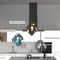 Подвесной светильник Crystal Lux NUESTRO SP1 CHROME/BLUE