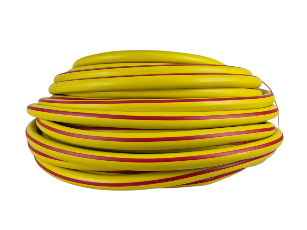 Шланг арм. поливочный "Лето" 3/4" *50м (Желтый)