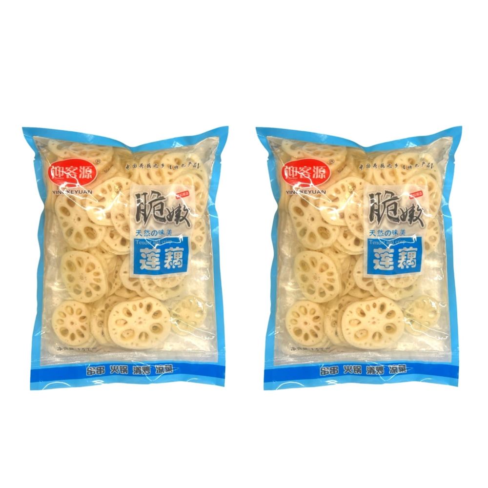 Yingkeyuan Корень лотоса маринованный 1,5 кг 2 шт