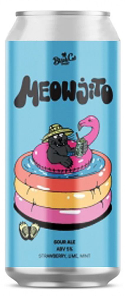 Пиво Блэк Кэт Меоджито / Black Cat Meowjito 0.45 - банка