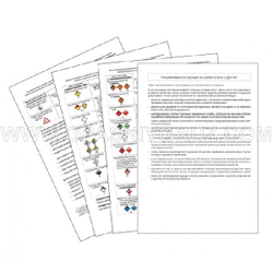 Комплект АДР (набор ADR) на бензовоз и для перевозки НЕФТЕПРОДУКТОВ 3 и 9 класса опасности на 2 человек по ДОПОГ и ТР ТС 018/2011