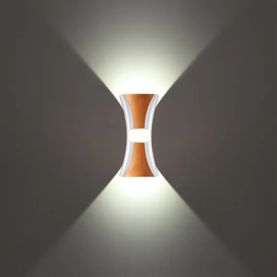 358937 STREET NT22 370 белый/золото Светильник ландшафтный светодиодный IP54 LED 4000К 12W 85-265V CALLE