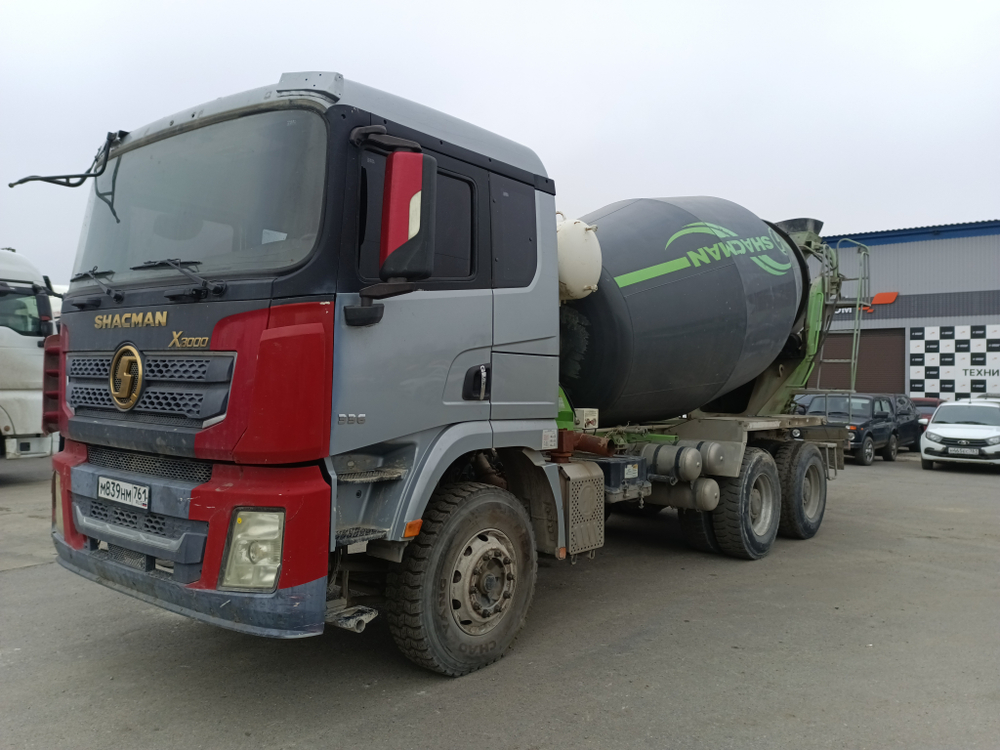 Shacman (Shaanxi) SX* 6x4 Автобетоносмеситель SX5258GJB6R384 (Дизельный, 9,7 л, 329 л.с., МТ)