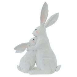 GAEM Фигурка декоративная "Зайцы", L22 W12 H33 см