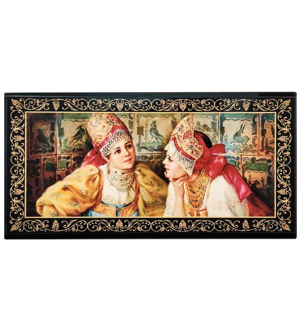 Народные промыслы ШК-11/ 8-S Шкатулка в технике декупаж (11х22х4)