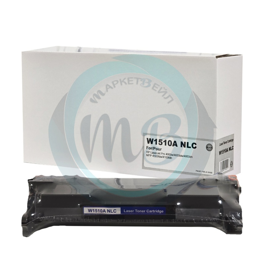 Картридж WBox, аналог HP W1510A для LaserJet Pro 4003/4103, (3K) Чип БезЛИМИТ