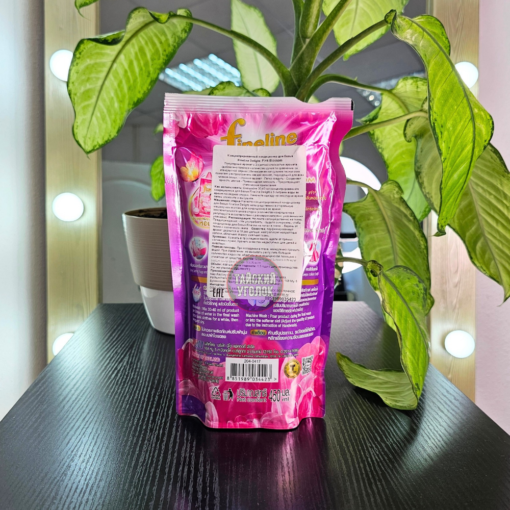 Fineline концентр. кондиц. для белья DELIGHT Pink Blossom 450 мл.