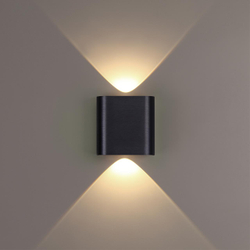 7191/2WL HIGHTECH ODL27 Настенный светильник черный браш./металл IP20 LED 2W 3000K 220V MAGNUM