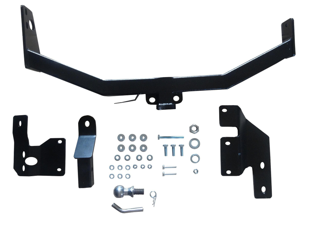 Фаркоп с элект. Smart, на Great Wall Hover H5 FA 0595-E(N) (с 2010 по 2017 г.в.(c накладкой из нержавеющей стали)) (паспорт и сертификат в комплекте) Бизон