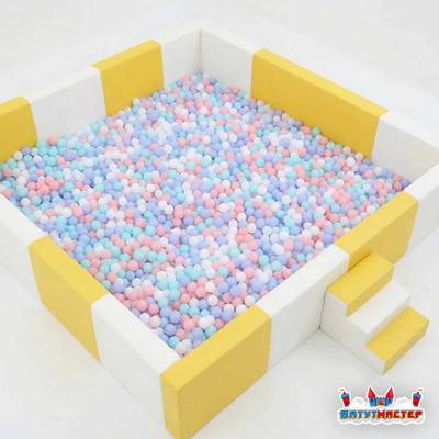 Сухой бассейн квадратный «Остров Веселья», 3,5×3,5×0,6 м