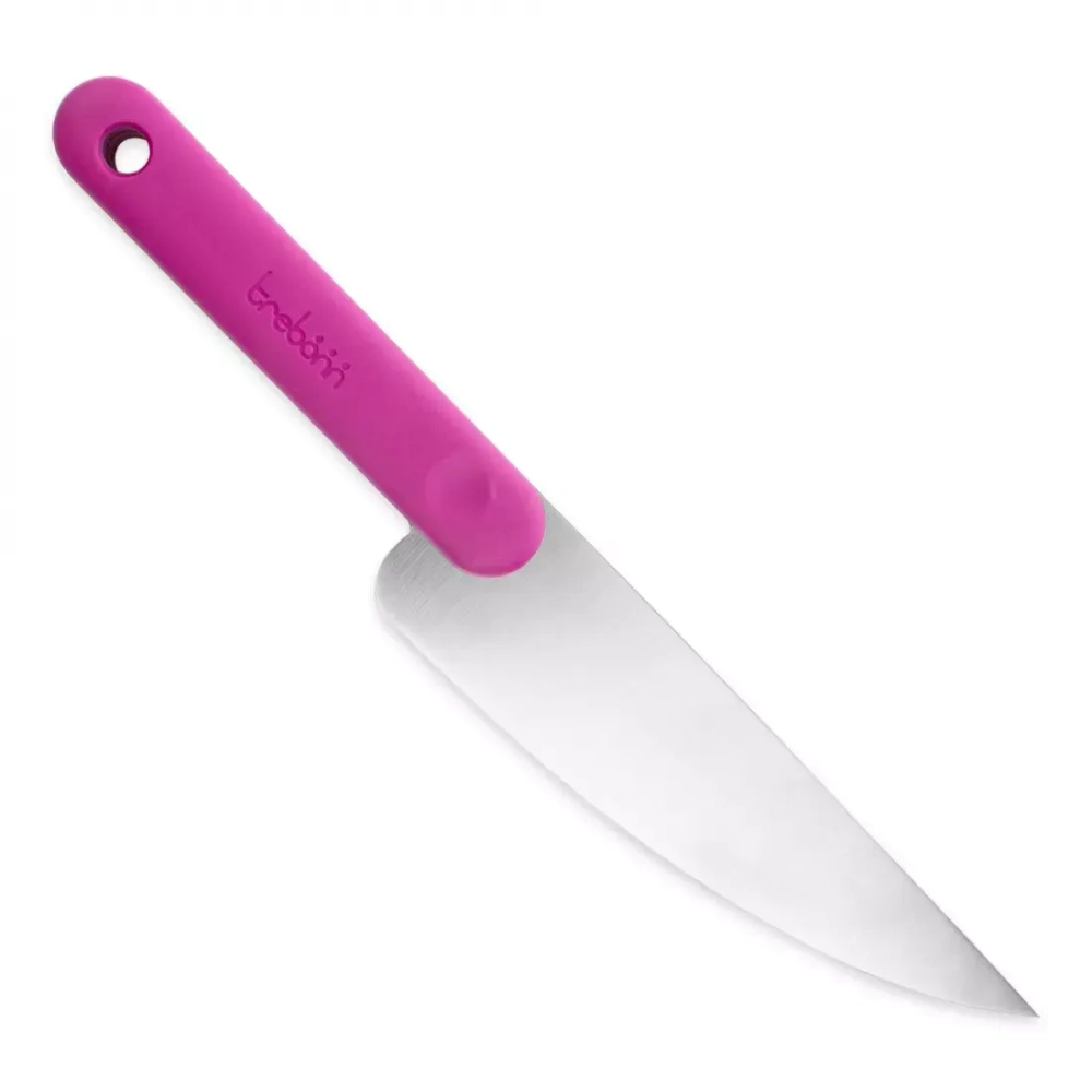 Нож кухонный поварской 18см Trebonn Chopping boards and Knives фиолетовый