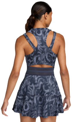 Теннисное платье Nike Court Dri-Fit Slam RG Tennis Dress - thunder blue/white