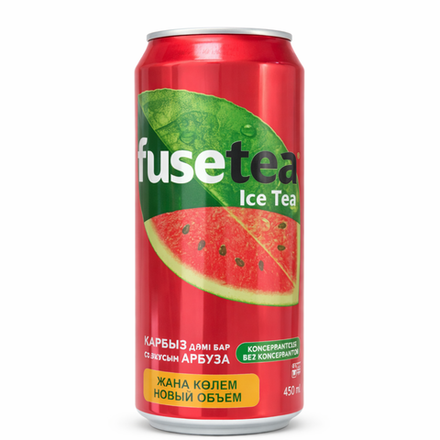 Чай холодный Fuse Tea Арбуз 0.45 л ж\б