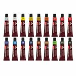 Краски масляные художественные BRAUBERG ART PREMIERE, 18 цв по 12 мл, проф. серия, в тубах, 191456