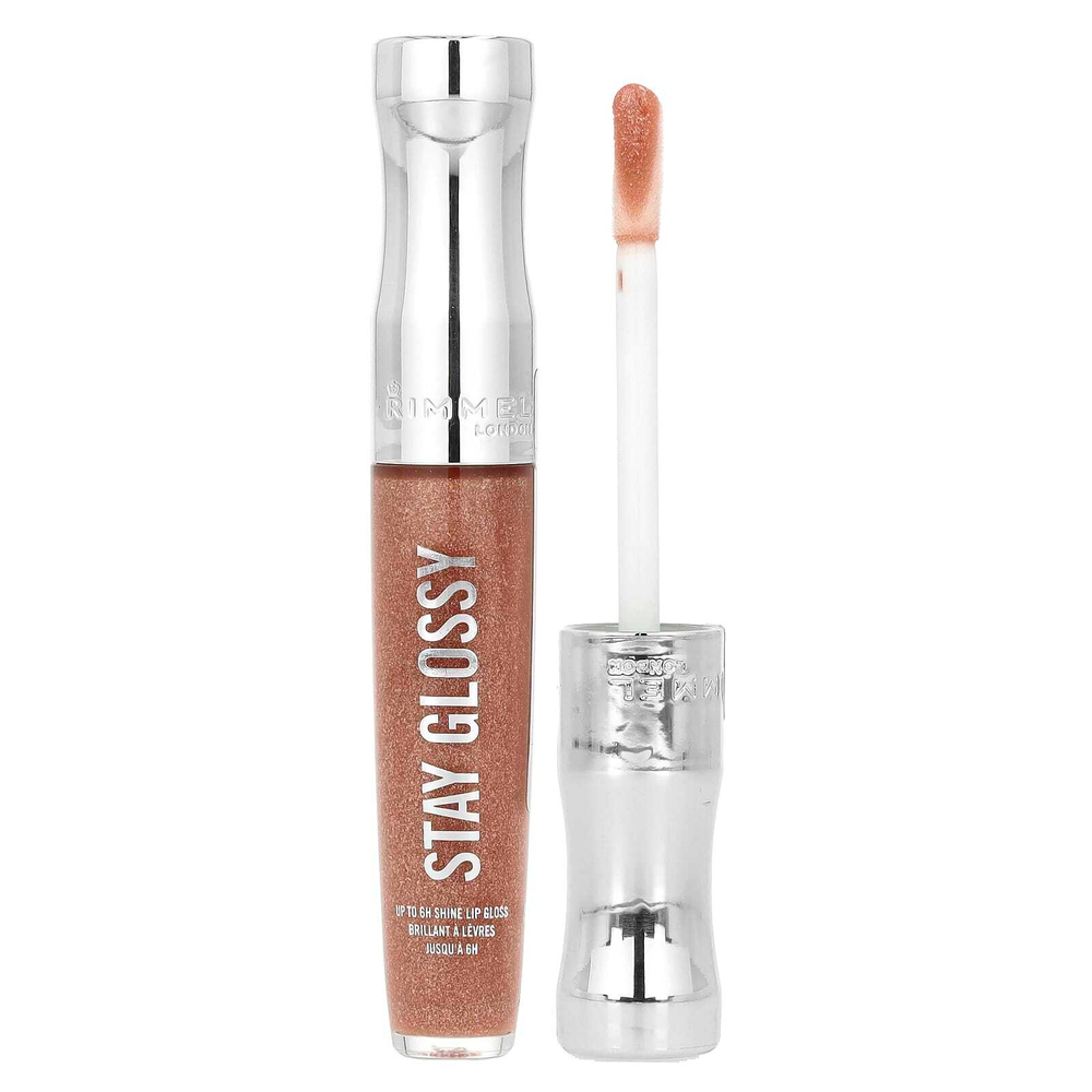 Rimmel London, Stay Glossy, блеск для губ, 125 оттенков блеска, 5,5 мл (0,18 жидк. унц.)