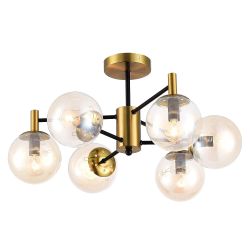 Citilux Шарлиз CL143163 Люстра на штанге Бронза