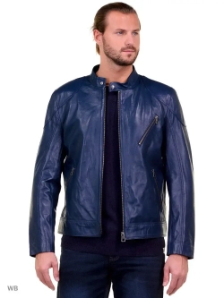 Куртка мужская  из натуральной кожи