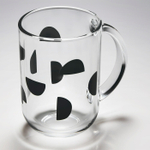 Набор кружек IKEA SKEDSTOR, Желтый, Черный, Стекло, 300 мл, 2 шт