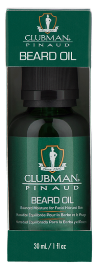 Clubman Beard Oil Масло для бороды  (с доб. арганы, макадамии, моринги, витамина Е), 30 мл