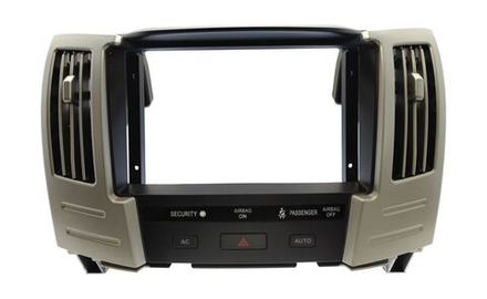 Переходная рамка магнитолы LEXUS RX, TOYOTA HARRIER 2003-2009 9 дюймов