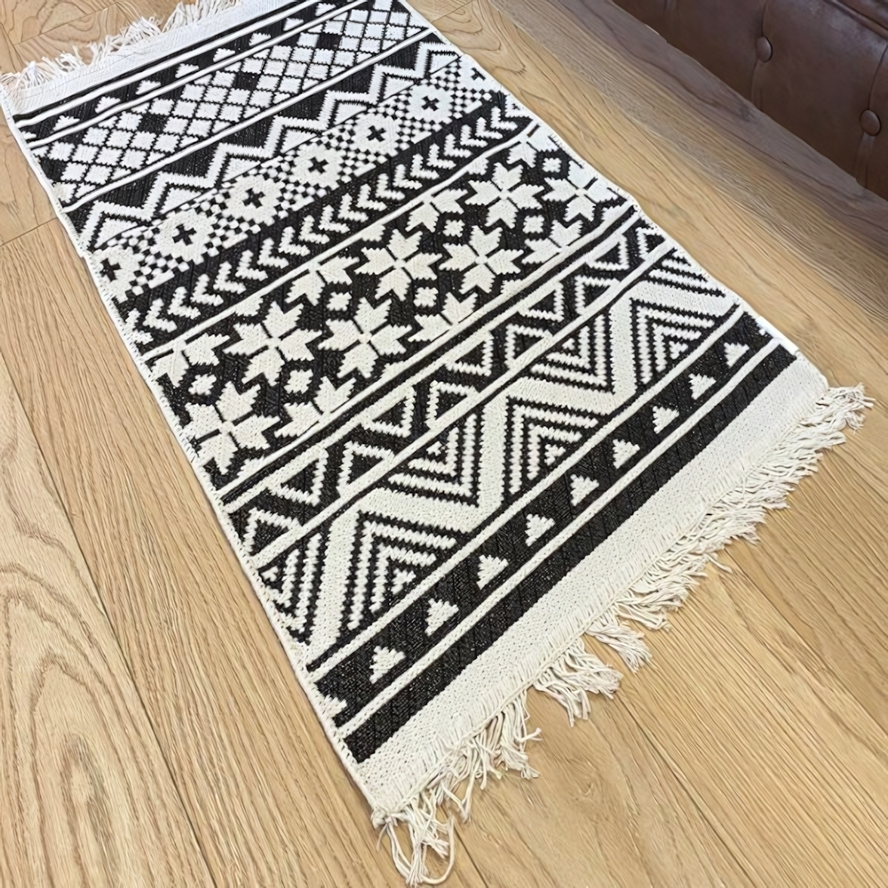 Коврик интерьерный с бахромой VOSTOK 60*90 (двухсторонний)