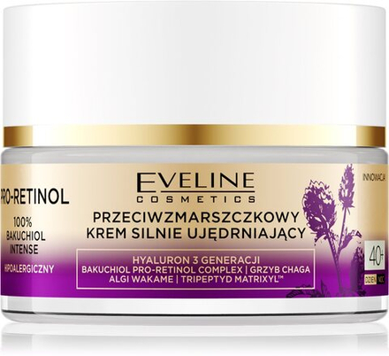 Eveline Cosmetics Pro-Retinol 100% Bakuchiol Intense - регенерирующий крем с разглаживающим эффектом 40+ /   50  ml  / GTIN 5903416028161