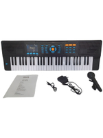 Синтезатор "SONATA" с микрофоном, 54 клавиши, 16 тембров, 100 ритмов, 12 демо мелодии, 4 вида самбы