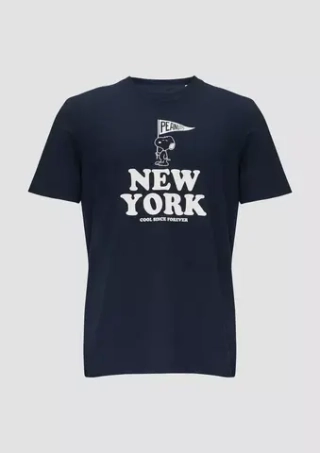 Футболка с принтом Peanuts® из плотного трикотажа