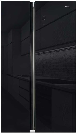 Холодильник Ginzzu NFK-520 Glass