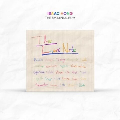 Альбом ISAAC HONG - THE LOVERS NOTE 5th Mini Album