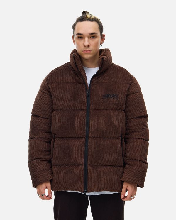 Пуховик AW25 Downjacket Velvet Brown - фото 7