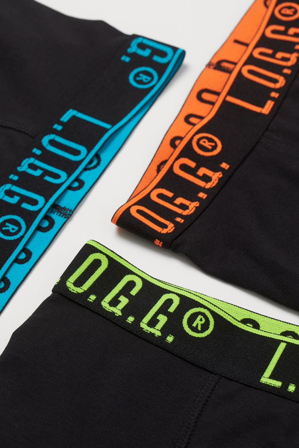 H&M Набор из пяти трусов-боксеров, черный