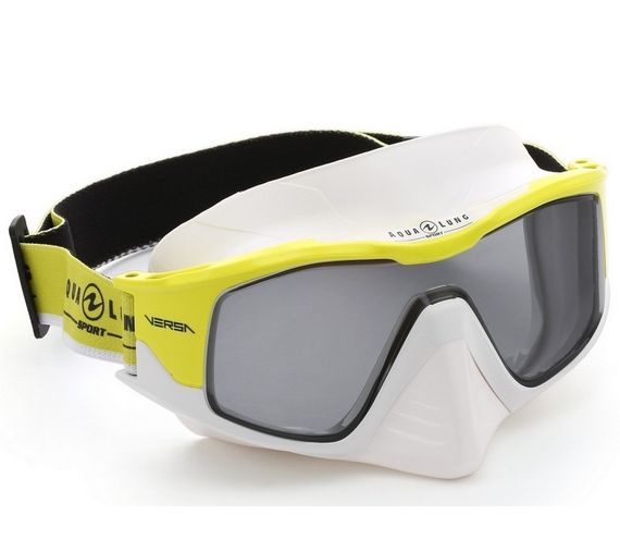 Маска Aqua Lung Versa белый/желтый