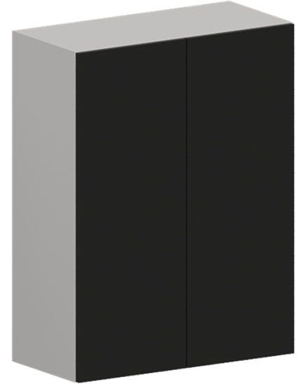 Кухня Модуль ШВ 709 Графит / Черный матовый