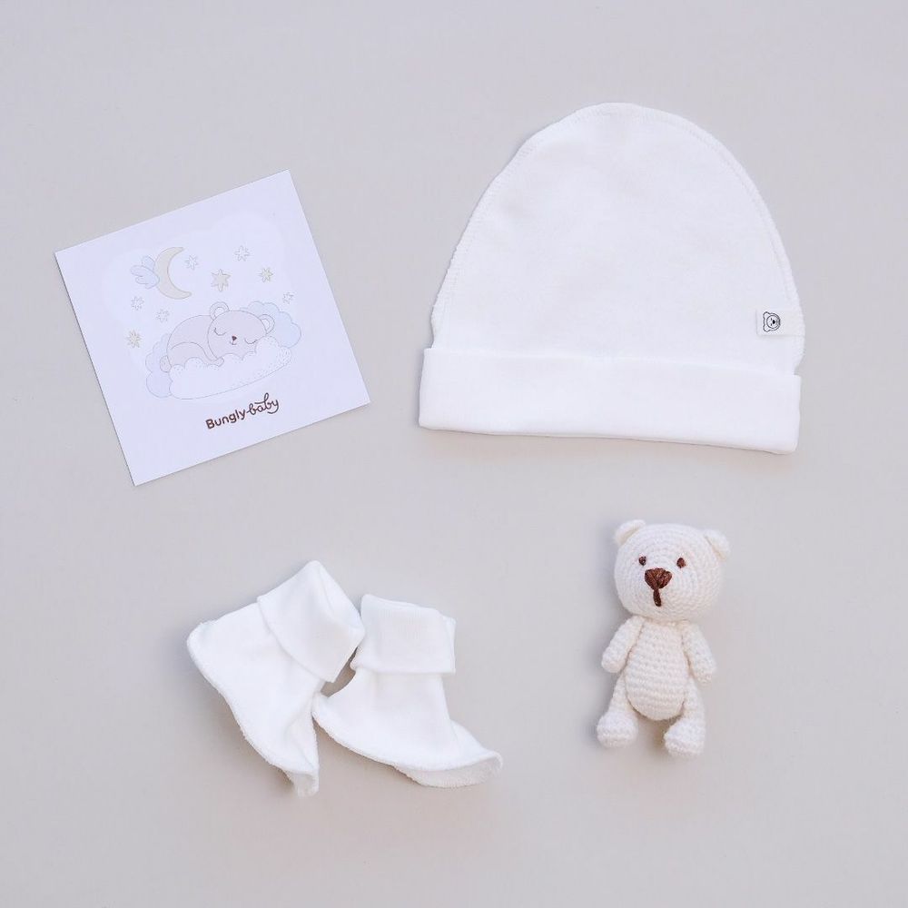 Шапочка для недоношенных "Тофу" 0+