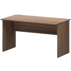 Стол с кабель каналом слева А-003.К.ЛВ Темный шимо 1400x730x760 Арго
