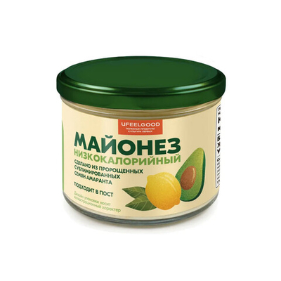 Майонез веган, Ufeelgood, 200 г
