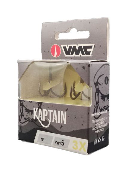 Крючок тройной VMC 7557 CT (тефлон) №08 (5шт)