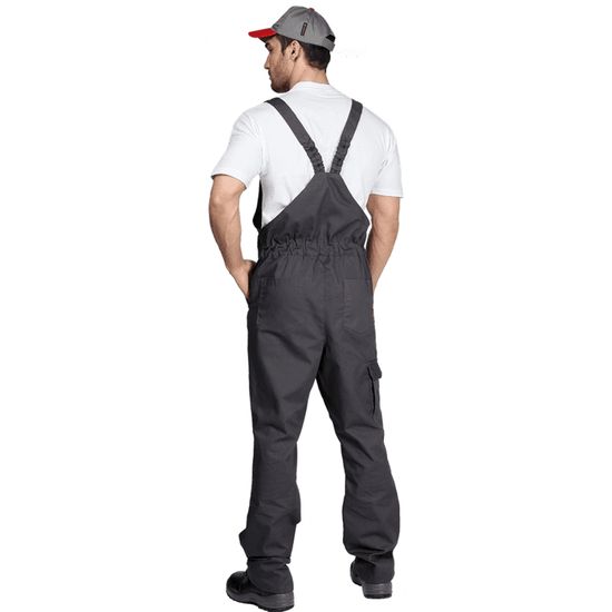 Костюм "Навигатор-2" полукомбинезон (т.серый/серый)