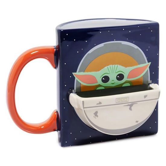 Кружка керамическая Funko Star Wars Mandalorian:The Child: Figural Mug: Drink Time UT-SW06488
