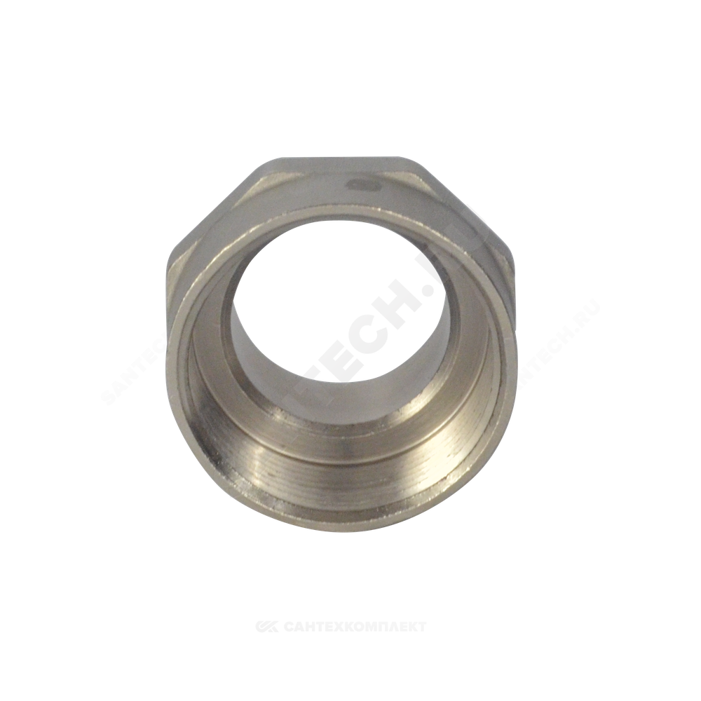 Переход латунь никель Ду 50х40 (1 1/2"х2") ВР/НР SantechSystems