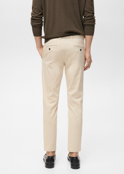 Укороченные брюки-чинос Prato tapered fit